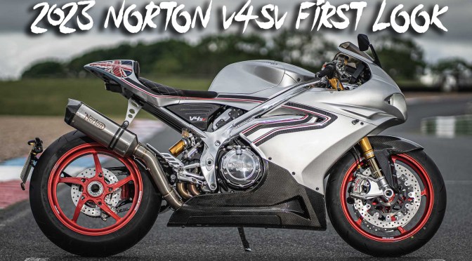 Prvi pogled na Norton V4SV iz 2023